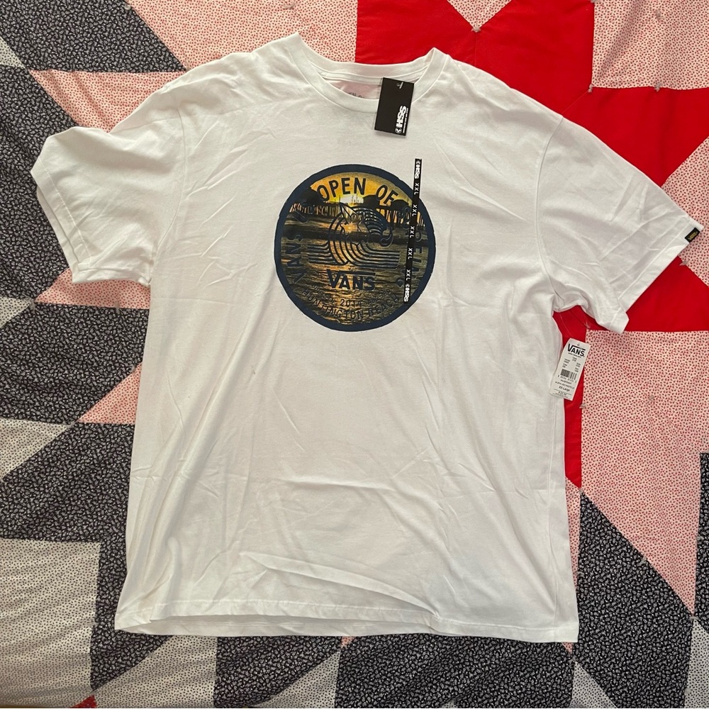 VTG 2014 VANS US Open of Surfing T Shirt Huntington Beach California Mens 2XL